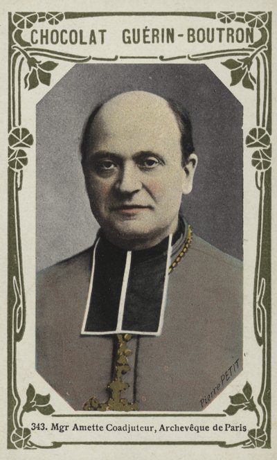 Monseigneur Amette Coadjuteur, Archbishop of Paris by French School